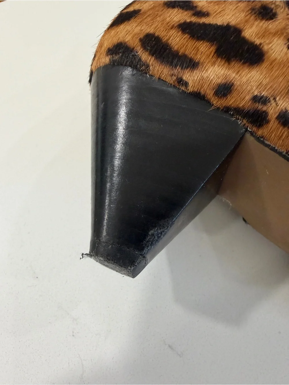 Franco Sarto Leopard-Print Pointed Ankle Booties